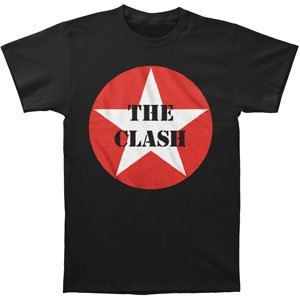 FEA The Clash Star Logo T-Shirt Black