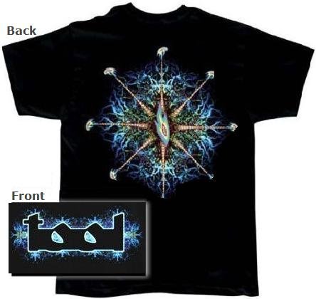Rock band TOOL ‘Nerve Endings’ Black T-shirt [Apparel]