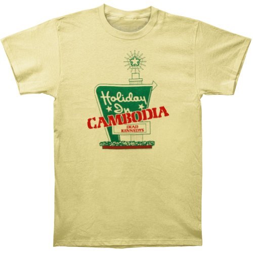 Dead Kennedys Holiday In Cambodia Men’s Slim Fit T-shirt