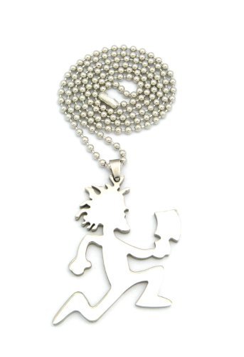 Hatchetman Pendant w/ 3mm 27″ Ball Chain in Silver Tone RC256SS