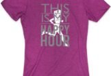 Gone For a Run This is My Happy Hour Women’s T-Shirt | Runners Tees Lush Berry | Adult Medium