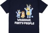 Mad Engine Bluey Men’s Whaddup Party People Graphic Print Adult T-Shirt