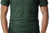 H2H Mens Casual Premium Slim Fit Henley T-Shirts Short Sleeve Lightweight
