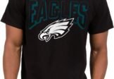 Junk Food Clothing x NFL – Bold Logo – Short Sleeve Fan Shirt for Men and Women – Officially Licensed NFL Apparel