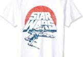 Star Wars Vintage Inspired Classic Logo, X-Wing Fighter Boy’s T-shirt