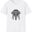 Elephant-Inspired Unisex T-Shirt – Softstyle Fashion, Animal Lover Gift, Casual Wear, Birthday Present, Eco-Friendly Tee